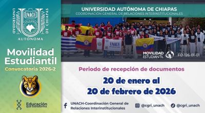 Convocatoria de Movilidad Estudiantil 2026-2